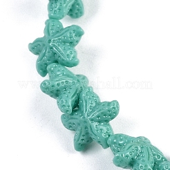 Synthetic Coral Dyed Carved Beads Strands&nbsp;X-CORA-K009-06A-05