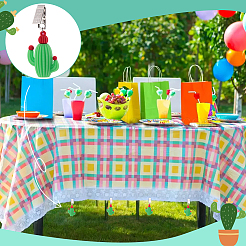 10Pcs Cactus PVC Tablecloth Weights&nbsp;HJEW-PH02360