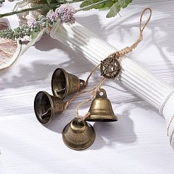 Iron Bell Pendant Decoration&nbsp;HJEW-JM02241