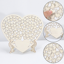 Heart Wedding Guest Book&nbsp;AJEW-WH0609-680