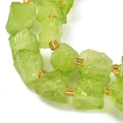 Raw Rough Natural Quartz Crystal Beads Strands&nbsp;G-Z131-J01-09