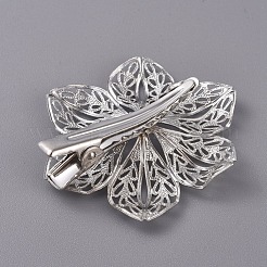 Hair Accessories Iron Alligator Hair Clip Findings&nbsp;IFIN-L035-03P