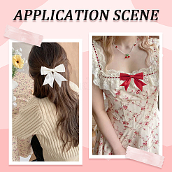 40Pcs 8 Colors Handmade Polyester Costume Accessories&nbsp;DIY-SP0004-84