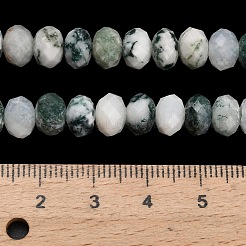 Natural Tree Agate Beads Strands&nbsp;G-Z111-A46