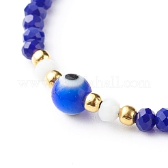 Adjustable Nylon Thread Braided Bead Bracelets Set&nbsp;BJEW-JB06440