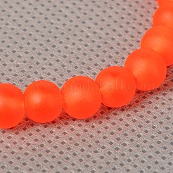 子供用伸縮性のある艶消しガラスビーズ子供チャームブレスレット  チベット風アクリルのパーツ  素敵なウェディングドレスエンジェルダングル  アンティークシルバー  ミックスカラー  40mm&nbsp;BJEW-JB01769