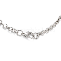 Brass Pendant Necklaces&nbsp;NJEW-P299-A06-P