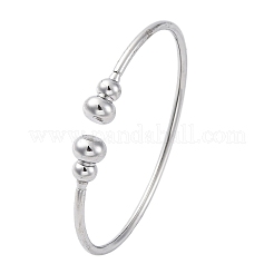 304 Stainless Steel Cuff Bangles&nbsp;BJEW-P310-08P