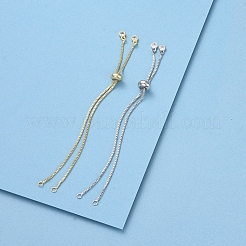 Rack Plating Eco-Friendly Brass Chain Bracelet Making&nbsp;KK-CJ0001-27