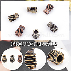 6Pcs 3 Color EDC Brass Knife String Pendant Light Parachute String Tool&nbsp;KK-NB0002-90