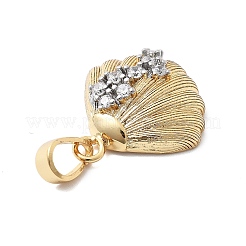 Brass Pendants&nbsp;KK-D367-06PG