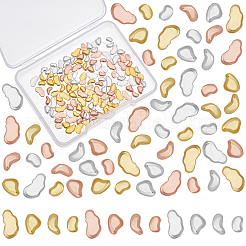 144Pcs 4 Styles Alloy Cabochons&nbsp;MRMJ-OC0002-38