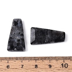 天然ラルビカイトペンダント  ファセット台形チャーム  24.5~25.5x12.5~13.5x3.5~4.5mm  穴：1~1.2mm&nbsp;G-Q601-10A