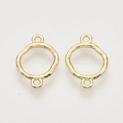 合金リンクコネクター  リング  ライトゴールド  17x12x1.5mm  穴：1.4mm&nbsp;PALLOY-S121-224