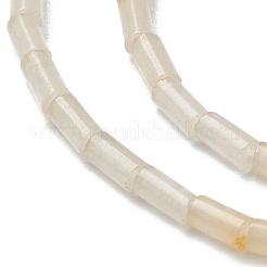Natural Golden Silk Jade Beads Strands&nbsp;G-B004-A05