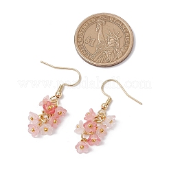 Acrylic Flower Dangle Earrings&nbsp;EJEW-JE06395