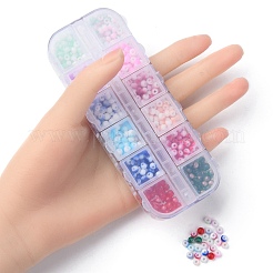 48G 12Colors 6/0 Opaque Glass Seed Beads&nbsp;SEED-YW0002-18