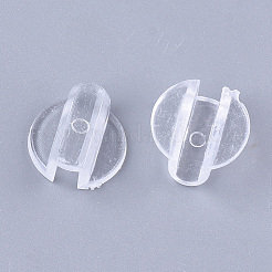 プラスチック製のバックルとして透明  毛髪パーツ  DIYヘアタイアクセサリー用  透明  13~13.5x6.5mm  内径：12x3mm&nbsp;MACR-S365-12