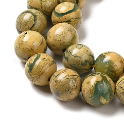 Natural Verdite Stone Beads Strands&nbsp;G-P515-A01-01