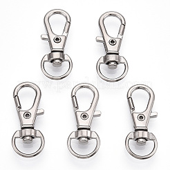 Alloy Swivel Lobster Claw Clasps&nbsp;FIND-T069-01A-P