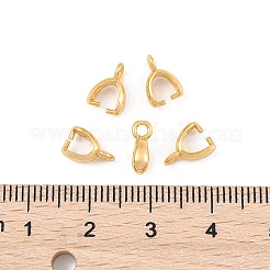 シーグレース ブラス アイスピック ピンチベイル  カドミウムフリー＆ニッケルフリー＆鉛フリー  18KGP本金メッキ  9x6x3mm  穴：1.6mm&nbsp;XGR0037G-81G