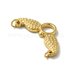 PVD Vacuum Plating 304 Stainless Steel Connector Charms&nbsp;STAS-M311-19G
