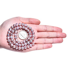 Natural Cultured Freshwater Pearl Beads Strands&nbsp;PEAR-N013-06S