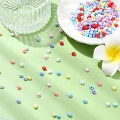180G 12 Colors 6/0 Opaque Baking Paint Glass Seed Beads&nbsp;SEED-CJ0001-23