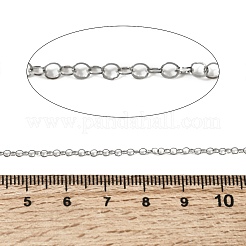 304 Stainless Steel Rolo Chains&nbsp;CHS-B015-10P