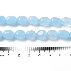 Natural White Jade Beads Strands&nbsp;G-E614-B01