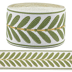 Vintage Jacquard Polyester Ribbon&nbsp;SRIB-CP0001-04B-01