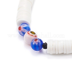 Handmade Lampwork Beaded Mobile Straps for Christmas&nbsp;HJEW-JM00446-05