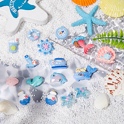 84Pcs 14 Styles Epoxy Resin Decoden Cabochons&nbsp;CRES-SC0002-91