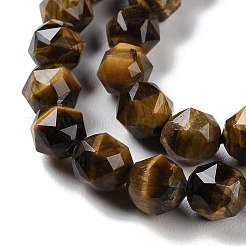Natural Tiger Eye Beads Strands&nbsp;G-NH0021-A06-01