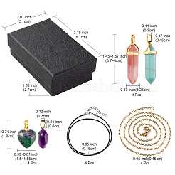 DIY Gemstone Necklace Making Kit&nbsp;DIY-FS0003-58