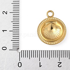 304 Stainless Steel Enamel Pendants&nbsp;STAS-P408-13G-01