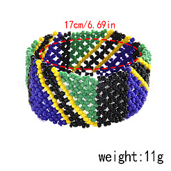Bohemian Style Glass Seed Beaded Bracelets for Women&nbsp;FS-WGBF549-06