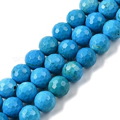 Natural Magnesite Beads Strands&nbsp;G-P598-E-8mm-02