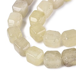 Heated Natural Lemon Quartz Beads Strands&nbsp;G-Q608-10L