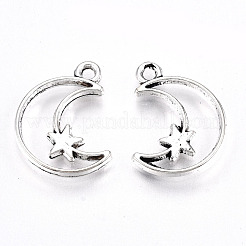 Tibetan Style Alloy Pendants&nbsp;TIBE-S323-035AS-RS