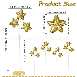 Foam Glitter Star Stem Accessories&nbsp;DIY-WH20081-021B-02A