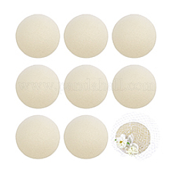 EVA 布製ラウンド ファシネーター ハット ベース 帽子用マジック  淡黄色  123x20mm&nbsp;AJEW-WH0248-846A
