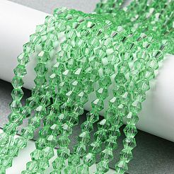 Transparent Glass Beads Strands&nbsp;GLAA-F029-3mm-24