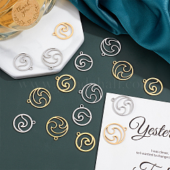 201 Stainless Steel Laser Cut Pendants&nbsp;STAS-UN0014-31