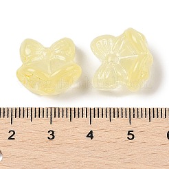 Transparent Spray Paint Glass Beads&nbsp;GLAA-Z011-06D