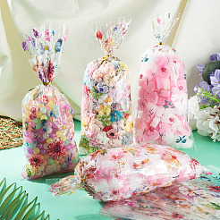 100Pcs Plastic Cookie Candy Packaging Bags&nbsp;ABAG-TA0002-07B