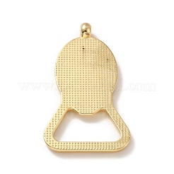 Alloy Pendant Cabochons Settings&nbsp;FIND-I018-02LG
