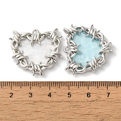 Heat Rack Plating Alloy Pendants&nbsp;FIND-I039-025P