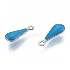 304 Stainless Steel Enamel Charms&nbsp;STAS-N092-178G