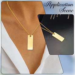 10Pcs 304 Stainless Steel Pendants&nbsp;STAS-BBC0010-34